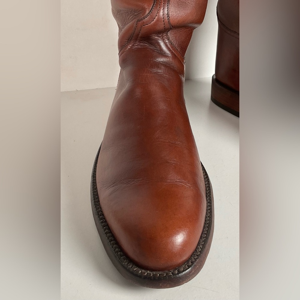 Lucchese Classics Handmade | Polo Riding Boots | Triple Buckle | Men’s 10 B - Picture 12 of 16